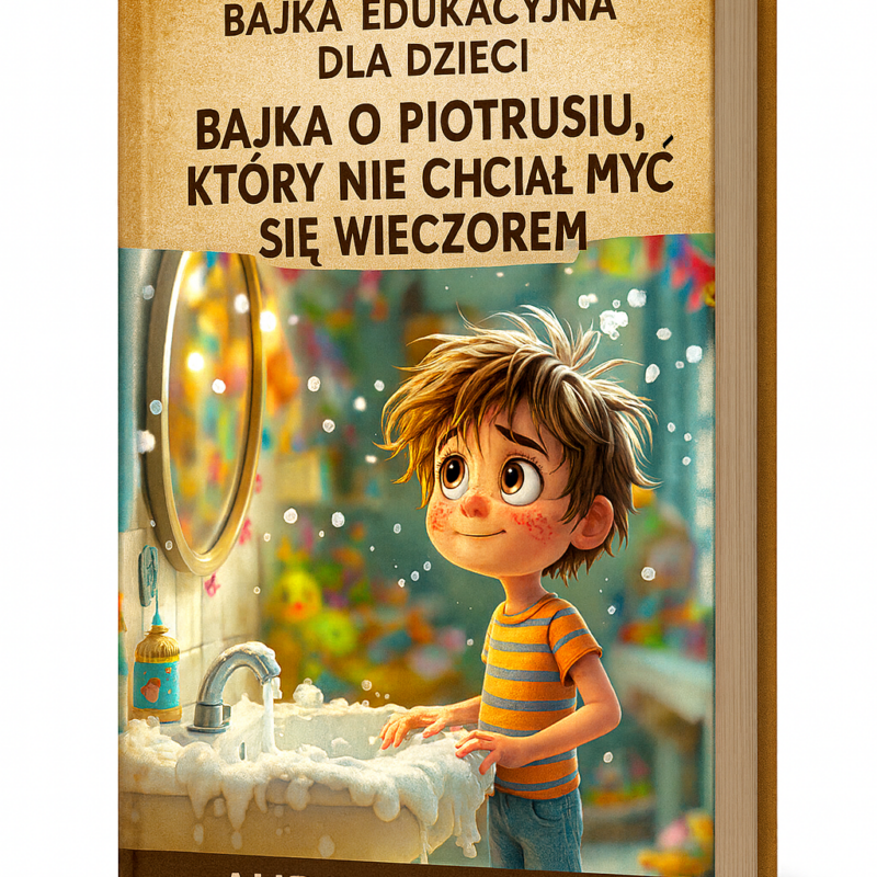 Audiobook. Bajka O Piotrusiu, który nie chciał myć się wieczorem. MP3