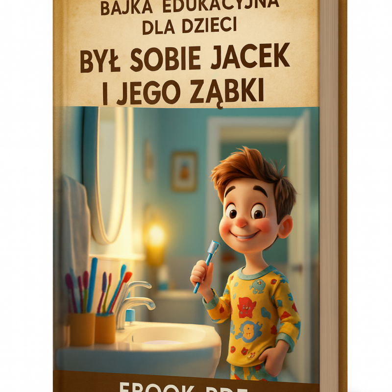 Ebook. Bajka „Był Sobie Jacek i Jego Ząbki”.