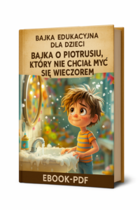 Ebook. „Bajka o Piotrusiu Który Nie Chciał Myć Się Wieczorem”.