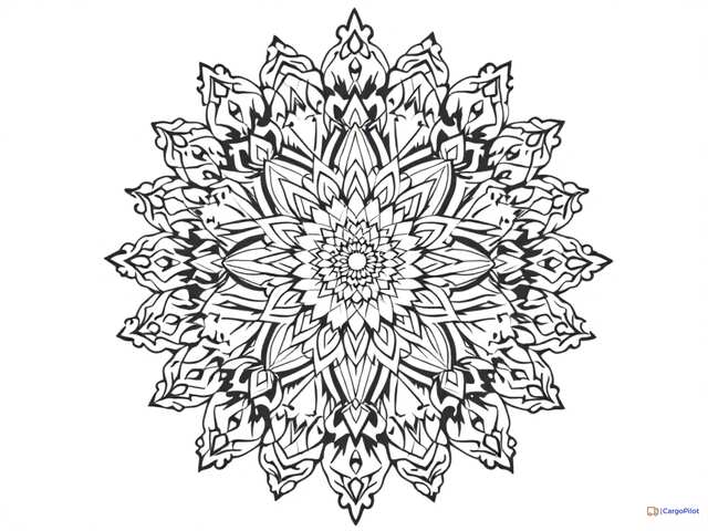 Kolorowanka-Mandala 30