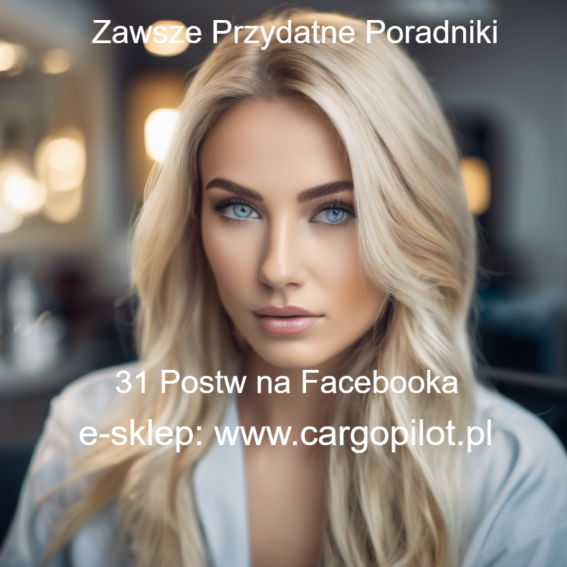 PORADNIK - KALENDARZ NA 31 DNI, POSTY NA FACEBOOKA DLA SALONU KOSMETYCZNEGO TWARZY