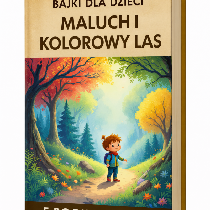 Ebook. BAJKA - MALUCH I KOLOROWY LAS TOM 2 z 5