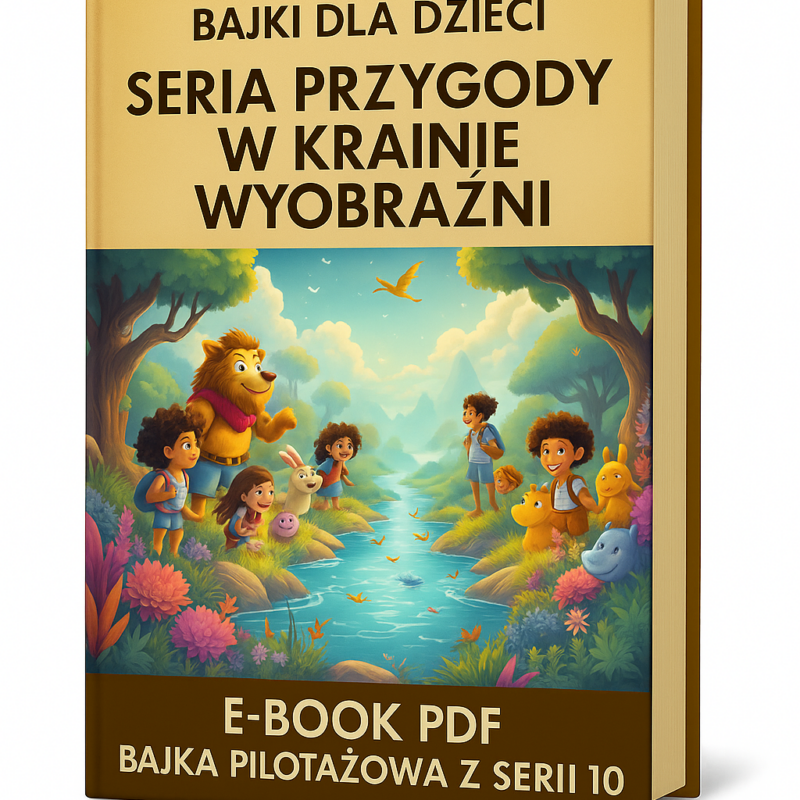 Ebook. Bajka-Pilotażowa Serii-10 Pod Tytułem: Przygody w Krainie Wyobraźni