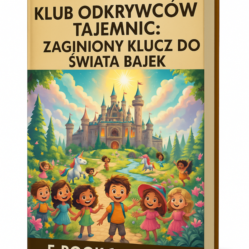 Ebook. BAJKA -KLUB ODKRYWCÓW TAJEMNIC: ZAGINIONY KLUCZ DO ŚWIATA BAJEK TOM  1 z 10