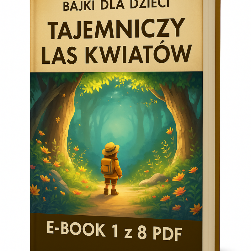 Ebook. BAJKA - TAJEMNICZY LAS KWIATÓW TOM  1 z 8