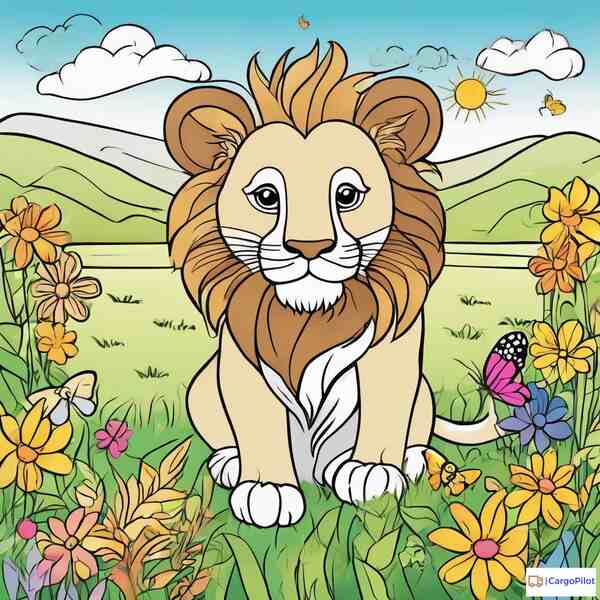 Grafika JPEG. Lew na Polanie