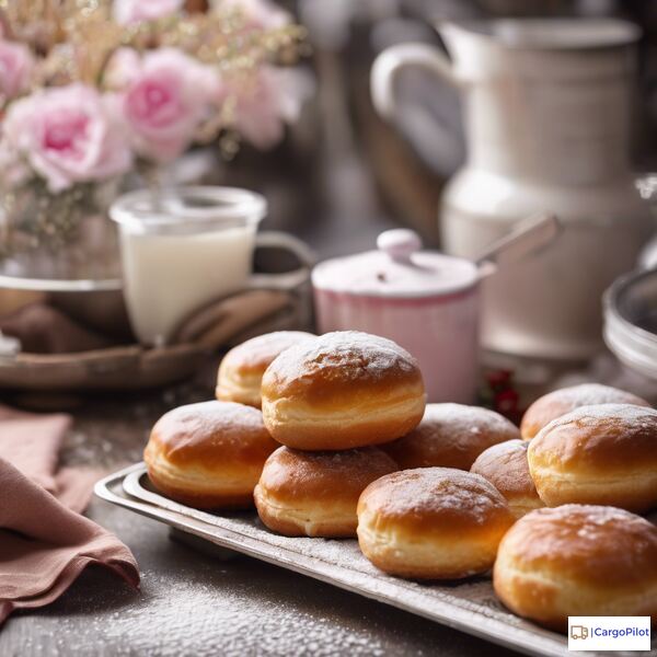 Grafika JPEG. Danie Pączki Tradycyjne.