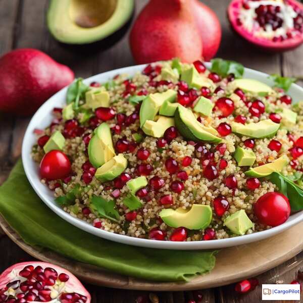 Grafika JPEG. Danie Sałatka z Granatem.