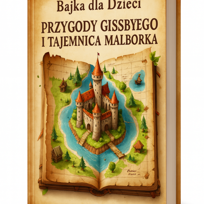 🧒Ebook. Bajka - Przygody Gissby'ego i Tajemnica Malborka👩
