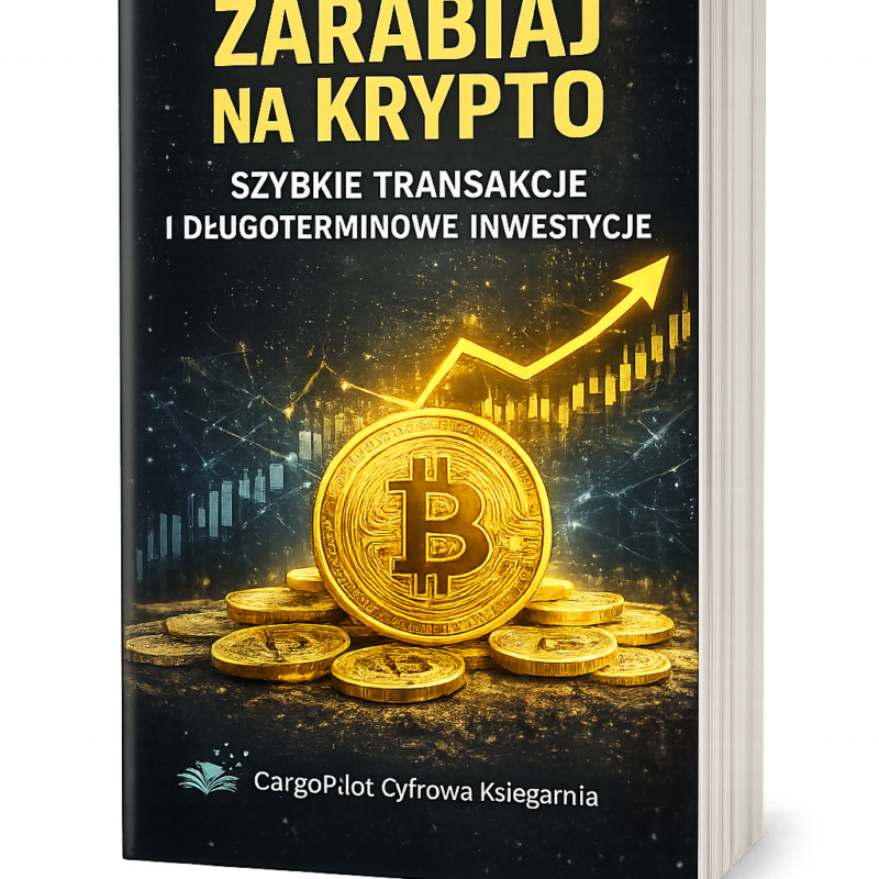 E-Book, Samorozwój Pt. „Zarabiaj na Krypto: Szybkie Transakcje i Długoterminowe Inwestycje – Twój Przewodnik do Sukcesu”