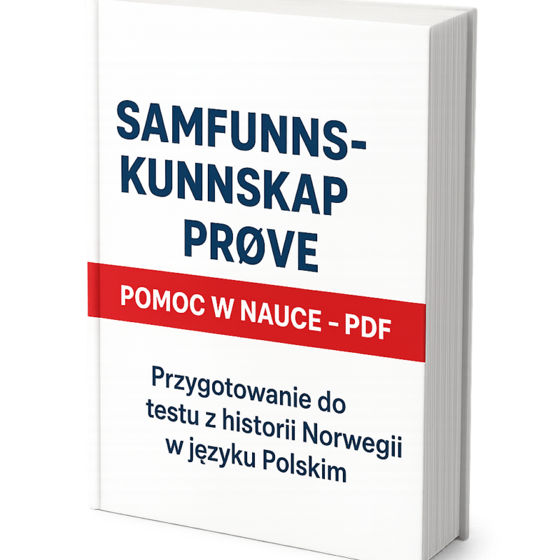 E-Book, Samorozwój Pt. "SAMFUNNSKUNNSKAP PRØVE – POMOC W NAUCE"