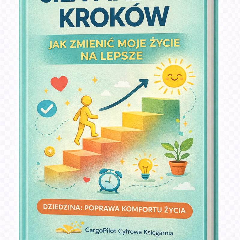 E-Book, Samorozwój Pt. „Siła małych kroków: Jak zmienić moje życie na lepsze”