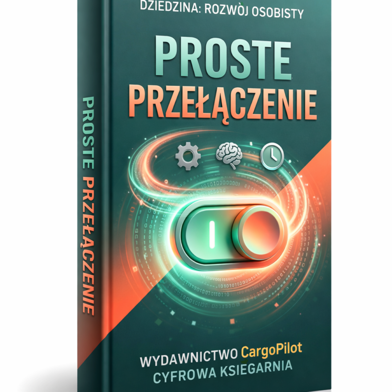 E-Book, Samorozwój Pt. "PROSTE PRZEŁĄCZENIE: Jak odzyskać 4 godziny dziennie i spokój ducha bez rzucania pracy"